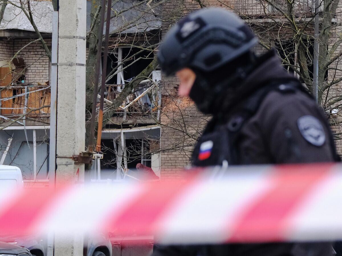    На месте ЧП в жилом доме в Красногвардейском районе Санкт-Петербурга© РИА Новости / РИА Новости