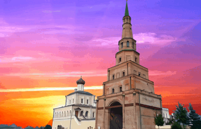 Иллюстрация Башня Сююмбике