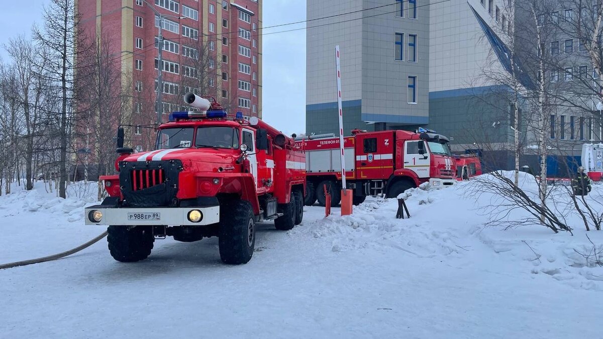 Пожар произошел в жилом доме в центре Салехарда | Время Новостей | Дзен