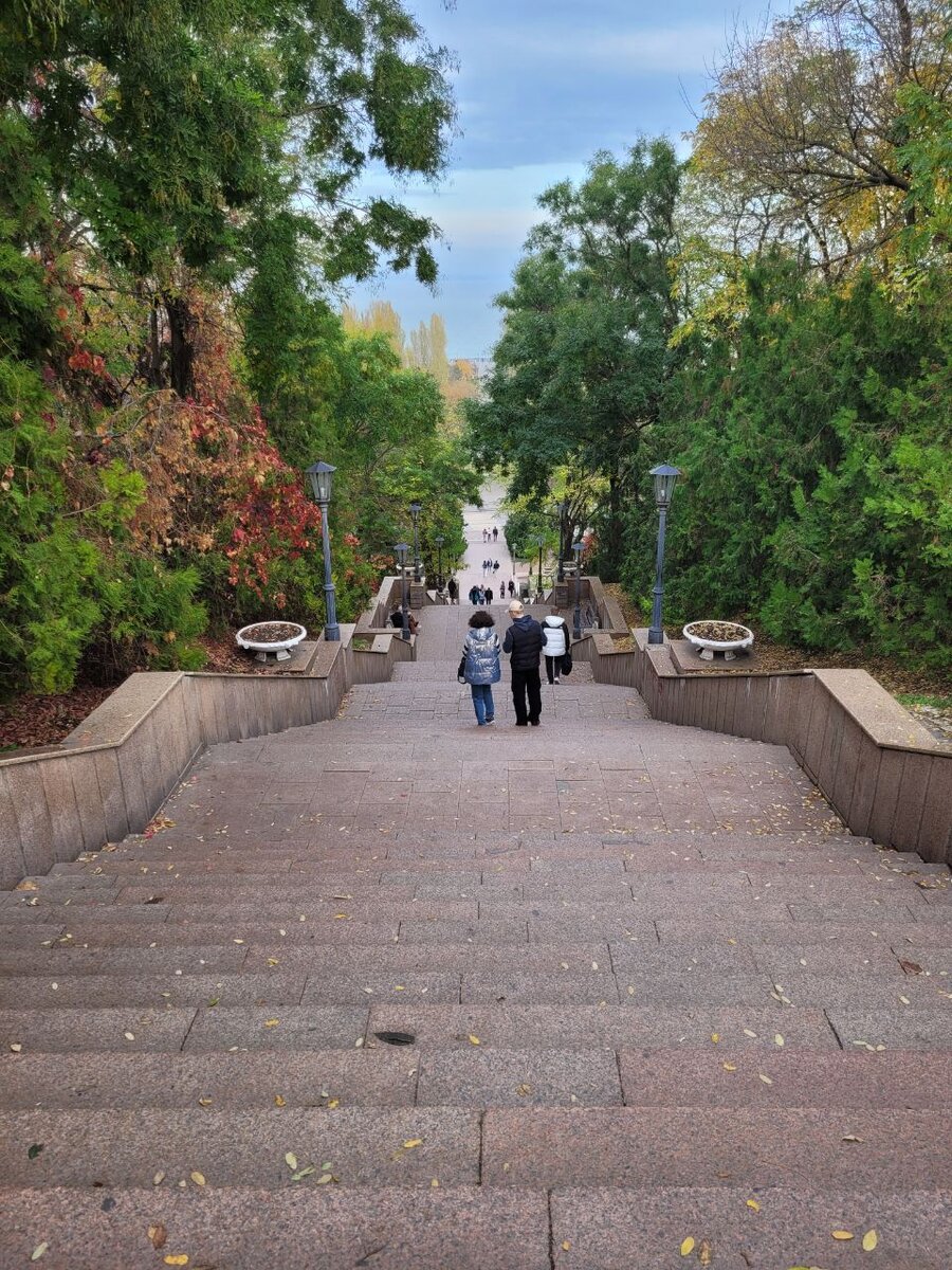 Каменная лестница, главная достопримечательность Таганрога 