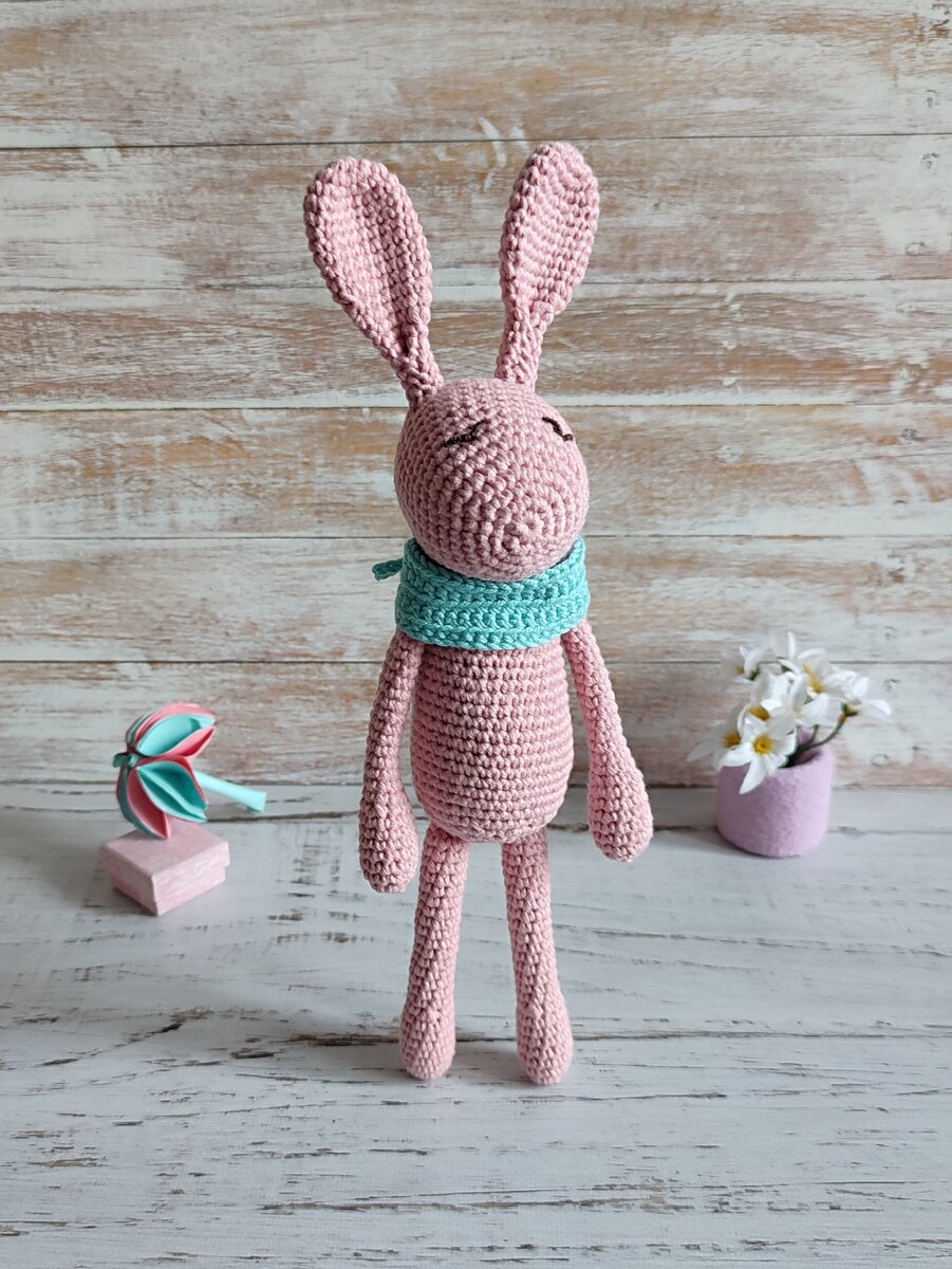 Зайка розовый 💕 