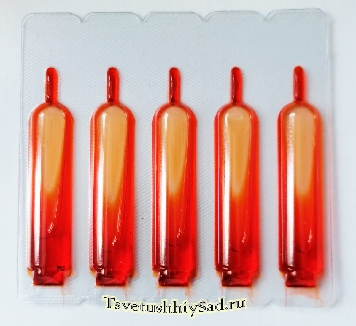 Ампулы с индикаторным раствором для определения pH почвы 