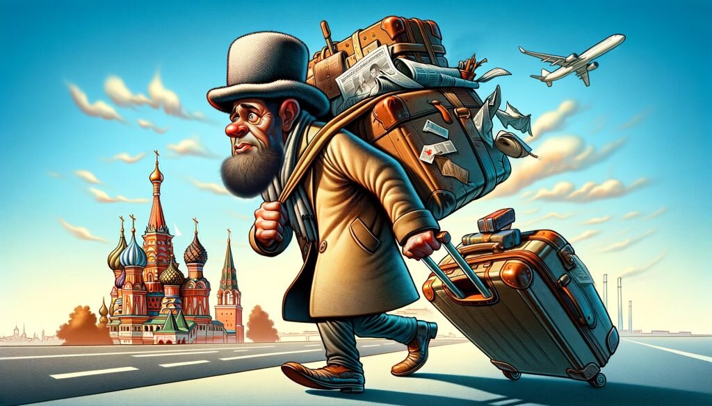 Уезжает. Авторские права на иллюстрацию принадлежат медиагруппе "Хакнем" и защищены товарным знаком ®️