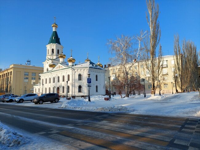 Омск, Воскресенский военный собор (новострой 2016 г.) Фото Natalya Dolidenok