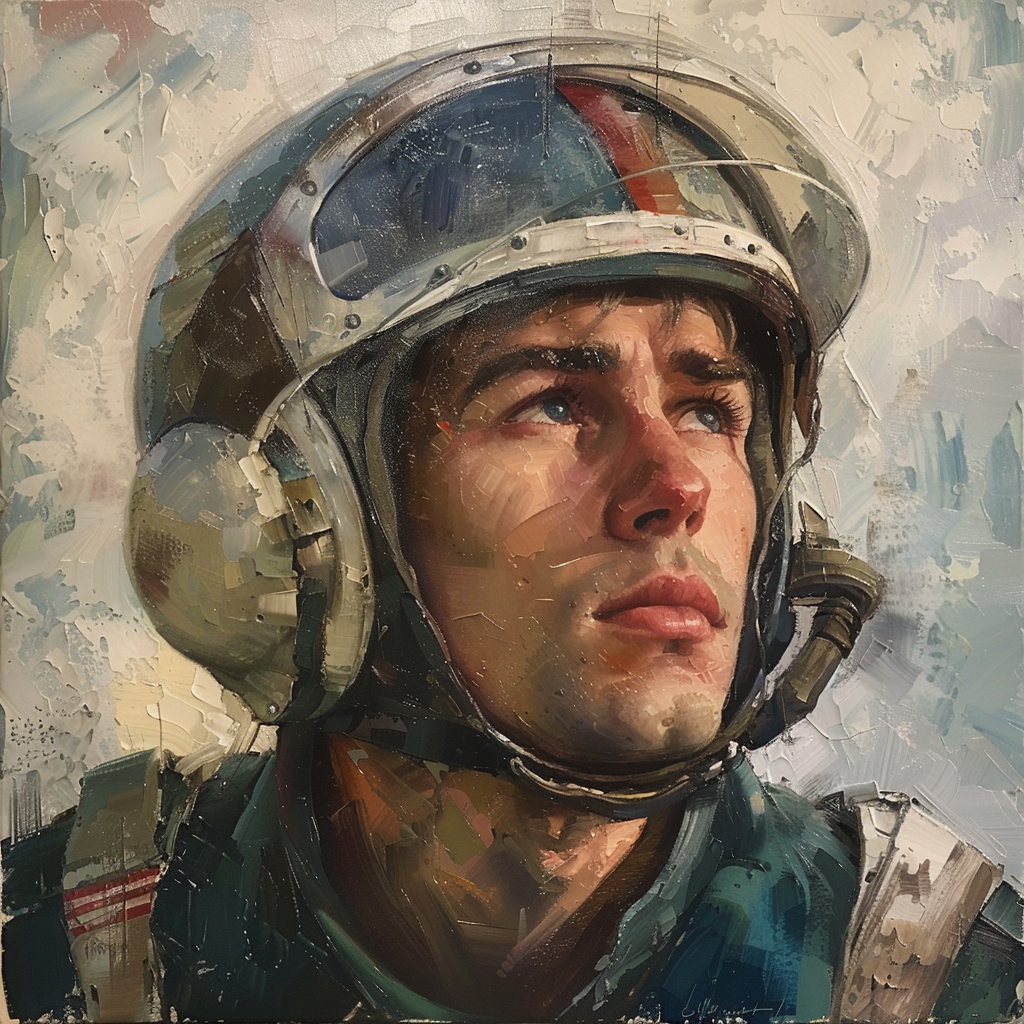 Иллюстрация: материнская легенда, когда ты растешь без отца. Отец летчик