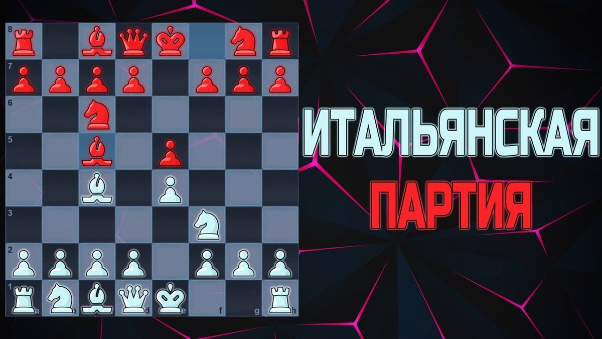 Итальянская партия в шахматах | советы новичку | Chess TIPS | Дзен