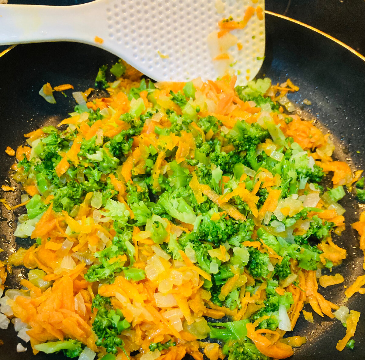 Жарим овощи