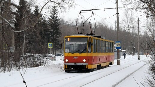 Трамвай Tatra T6B5SU-3187