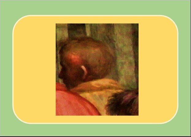 Предположительный портрет Евбулида - фрагмент фрески Рафаэля Санцио "Школа Афин" в Апостольском дворце Ватикана (написана в 1510-1512) - File:Vaticano 2011 (88) Eubulides.JPG.