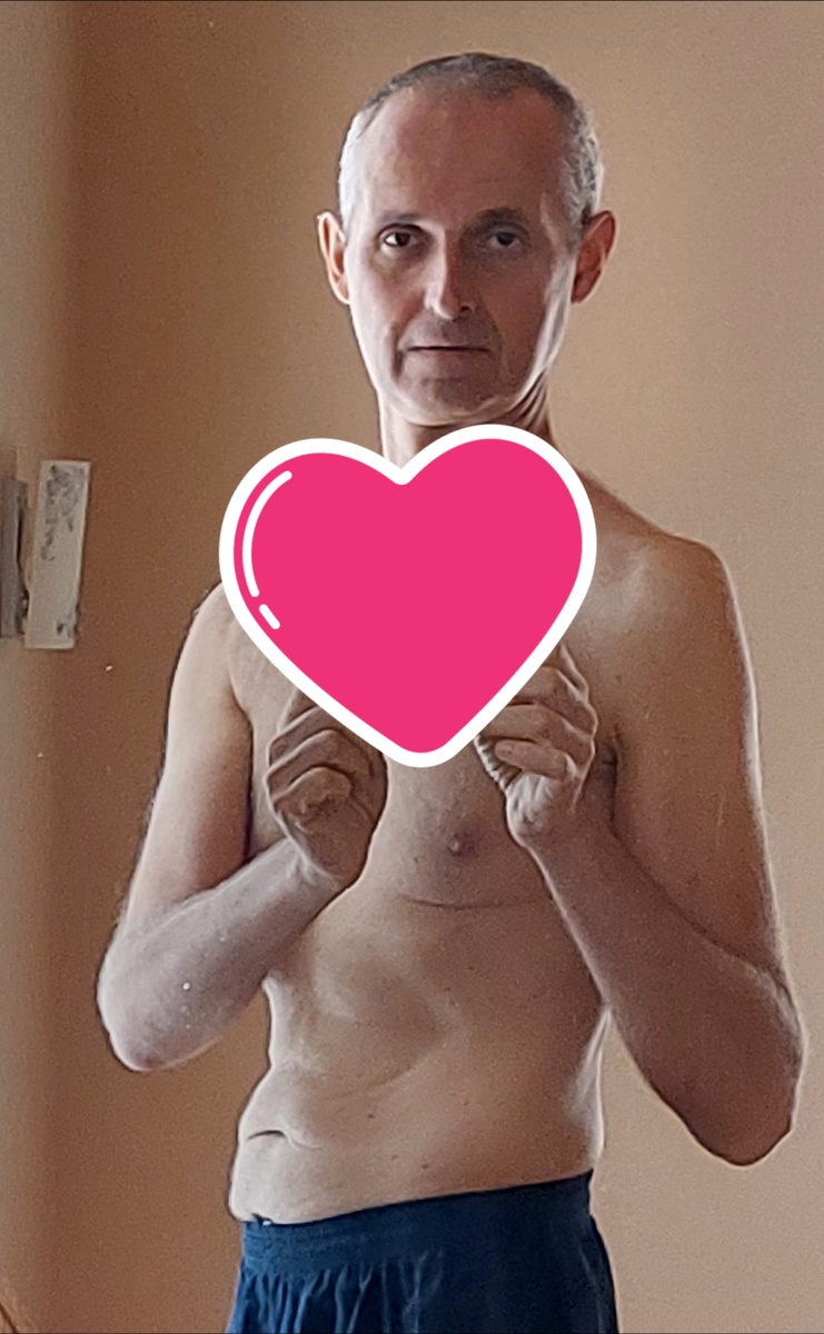 Вот так выглядит тело на сей момент