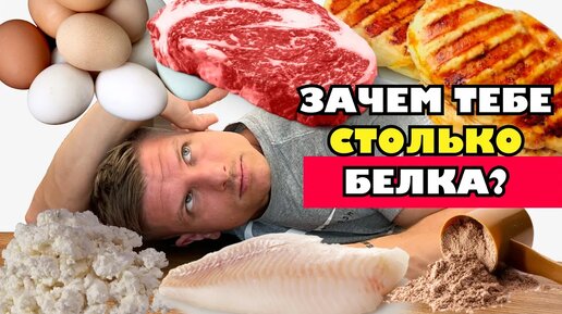 Сколько белка нужно есть? Миф про 2 гр. Научный обзор