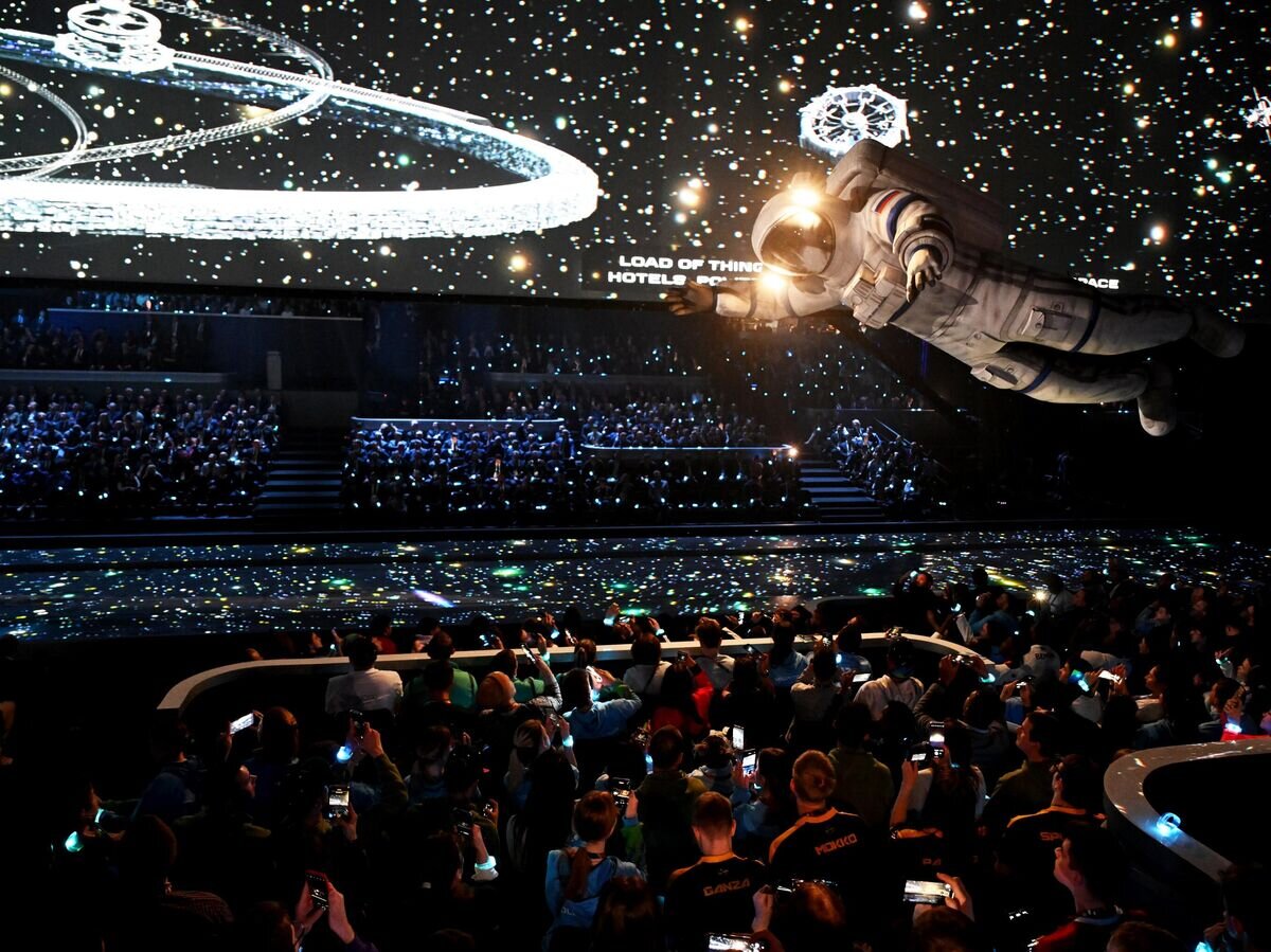    Торжественная церемония открытия турнира "Игры Будущего" в Казани© РИА Новости / Максим Богодвид