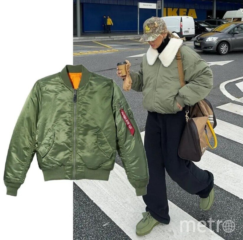    Бомбер Alpha Industries (от 13 090 руб.).соцсети @sofiamcoelho