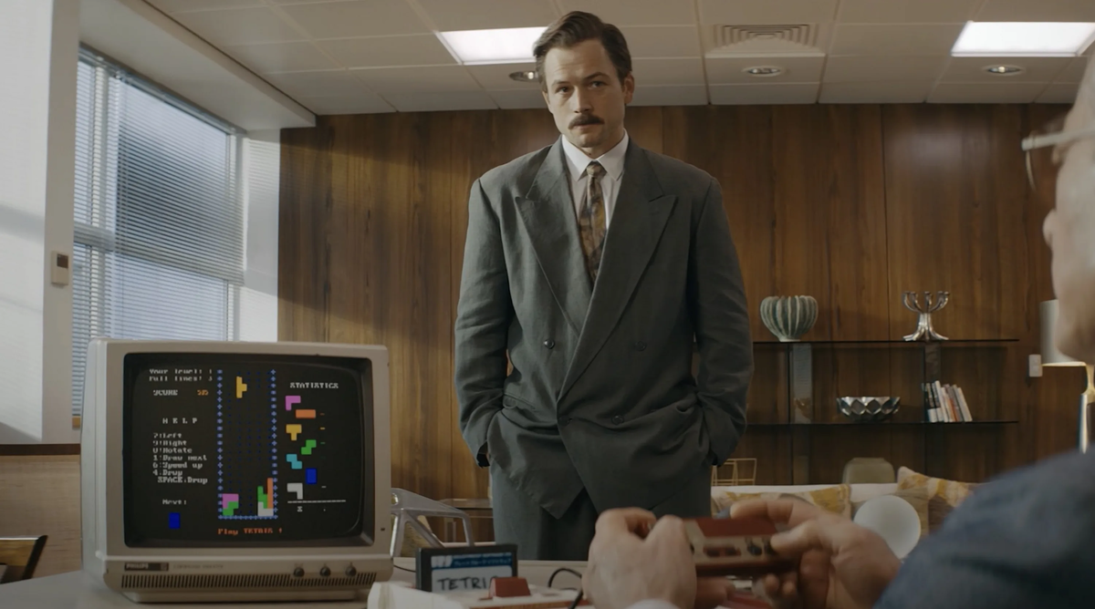 - Название фильма: Тетрис 2023 - Кадр из фильма.