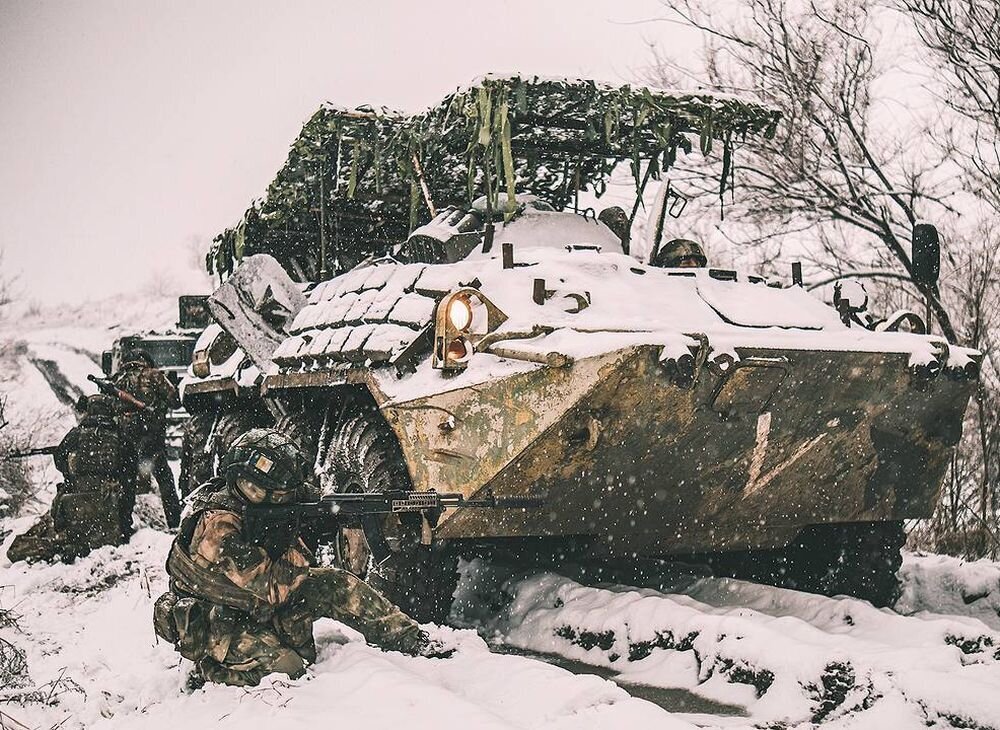 Российские военнослужащие в зоне проведения СВО. Источник: t.me/voenacher.