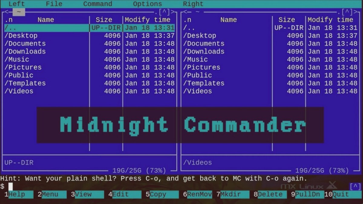 Меняем тему оформления Midnight Commander в Linux | Linux для чайников:  гайды, статьи и обзоры | Дзен