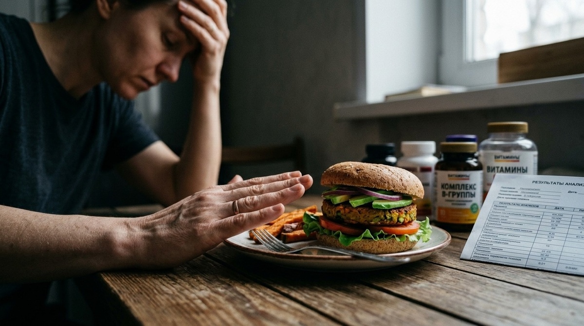 опасно излишнее увлечение растительной пищей