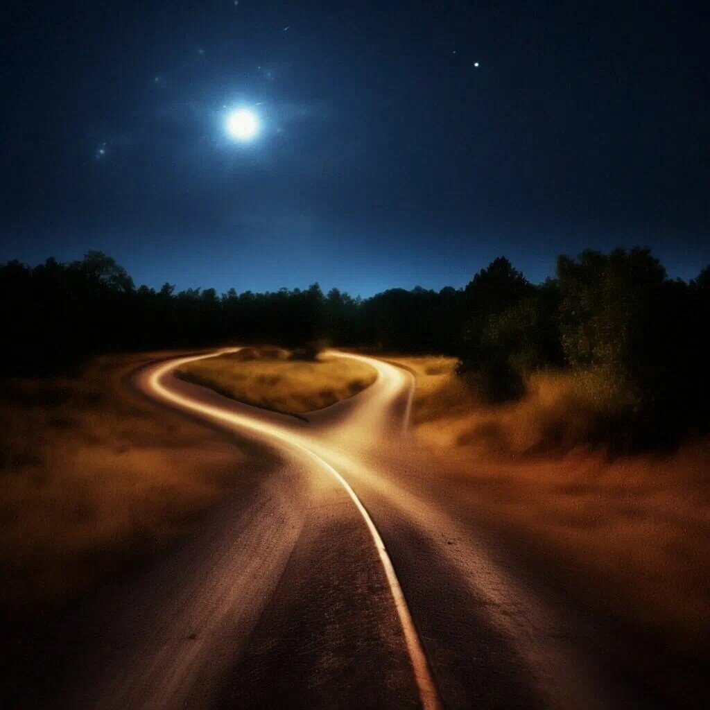 На дороге жизни есть развилки, но они не мешают основному пути.