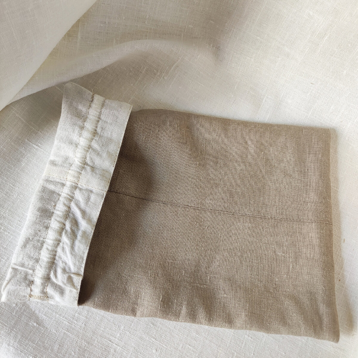 Использование двойного льняного мешочка - верный способ сохранить домашний хлеб свежим 