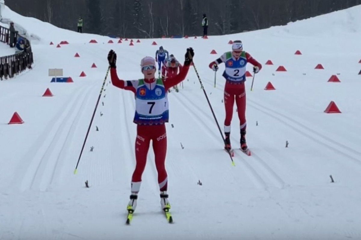    Тверская лыжница Дарья Непряева победила в Первенстве России среди юниоров