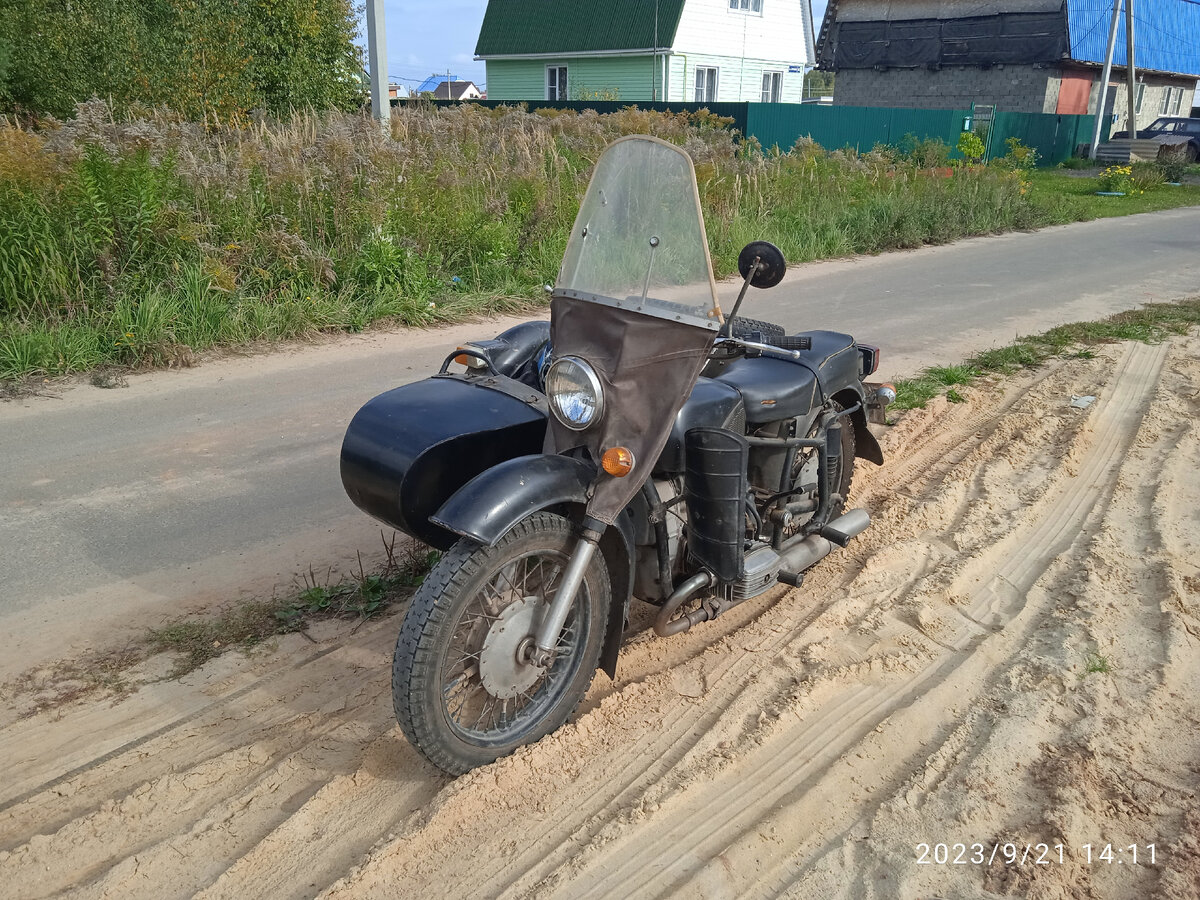 Довольно хорошо сохранился. 