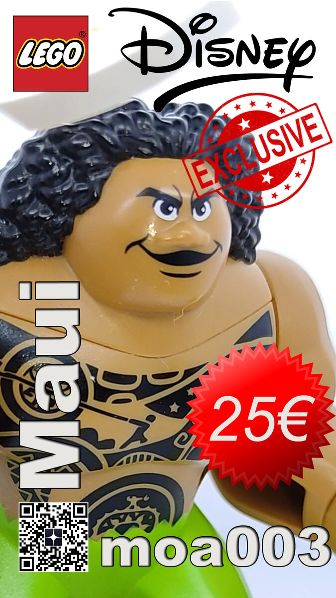 moa003 Big Figure - Maui. The Maui big figure is exclusive.