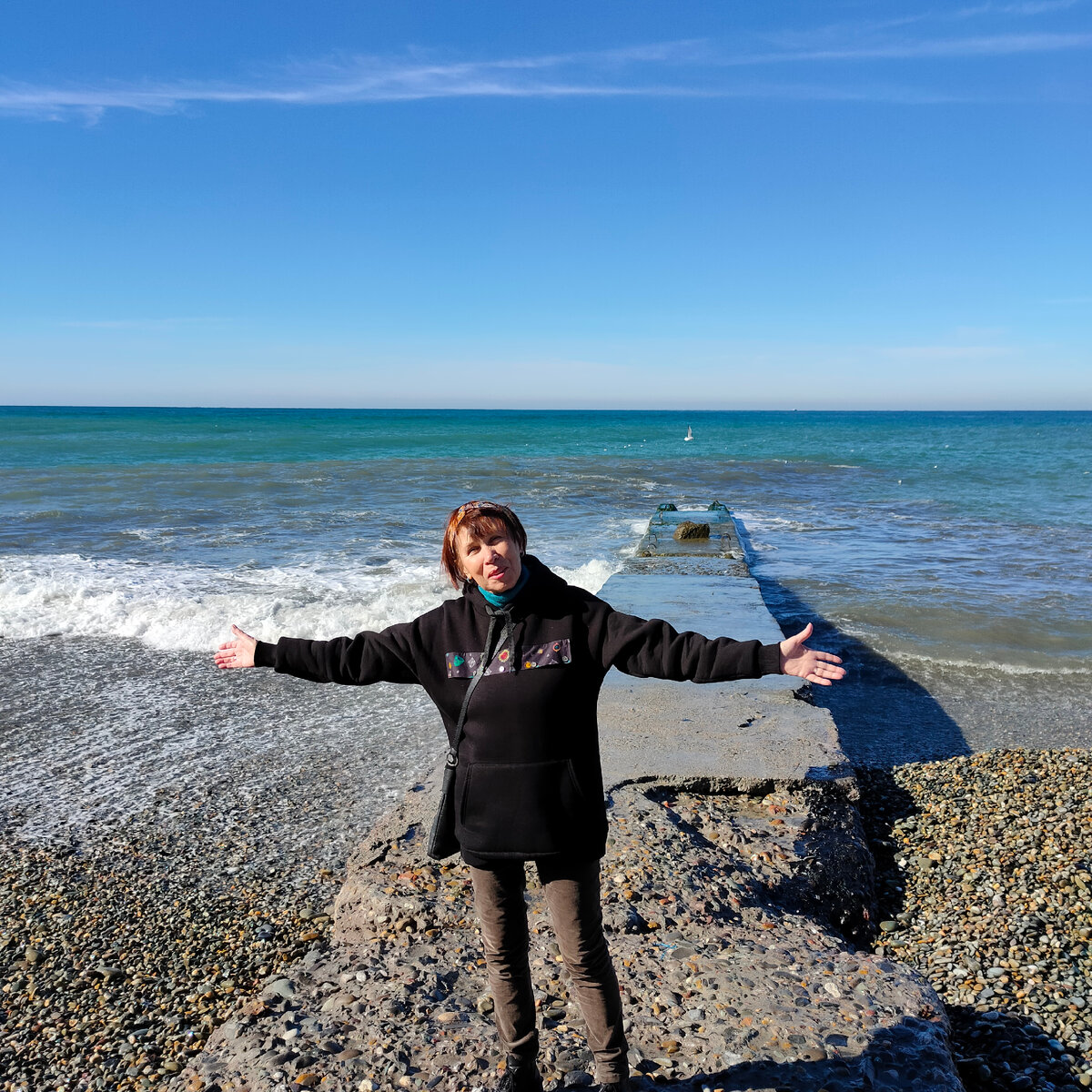 На берегу Чёрного моря 25.02.2024