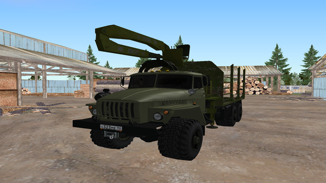 Урал 4320 Лесовоз | ID: 15193
