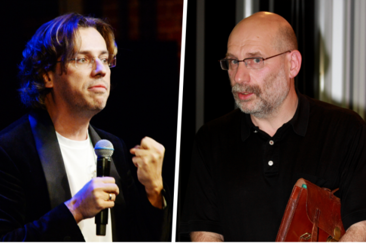    Максим Галкин, Борис Акунин.