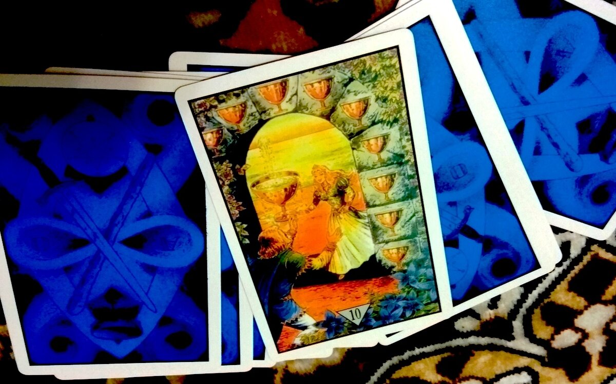 Десятка Кубков - Таро Зеркало Судьбы
