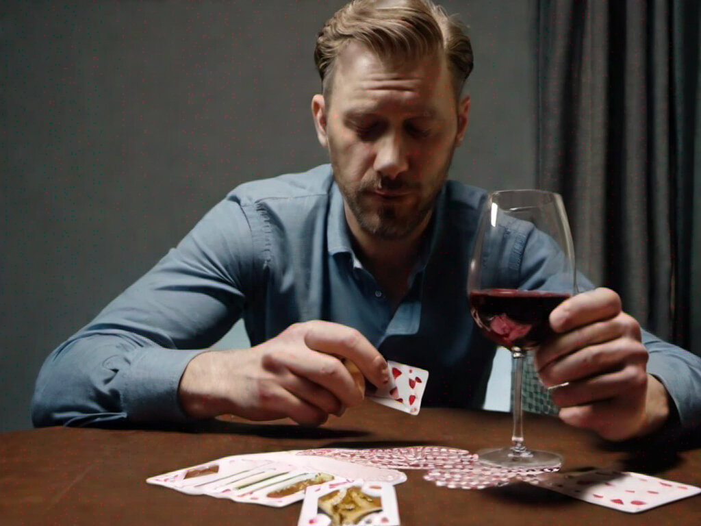 Зависимость от алкоголя и игр