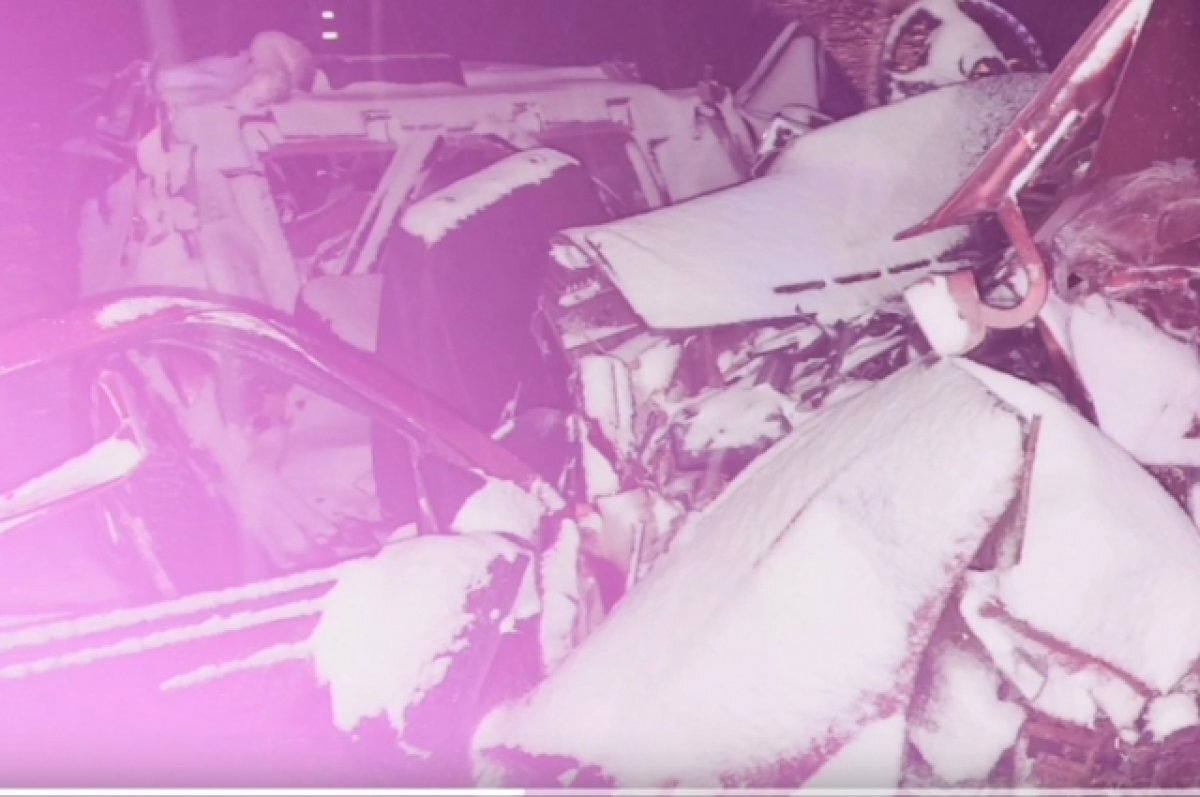    На трассе в Коми в жутком ДТП погибли четыре человека