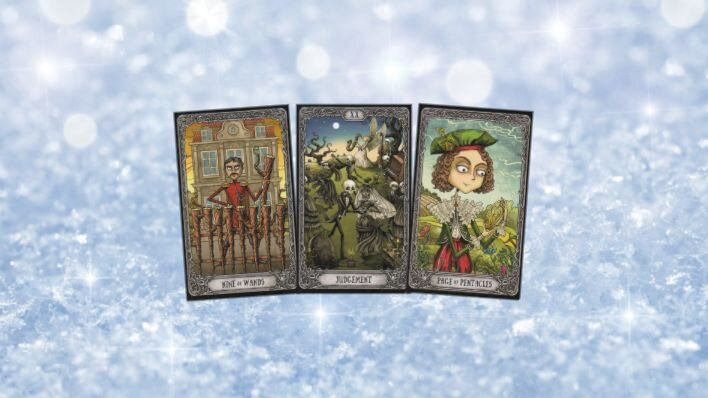 Таро Темный особняк. Фото автора.