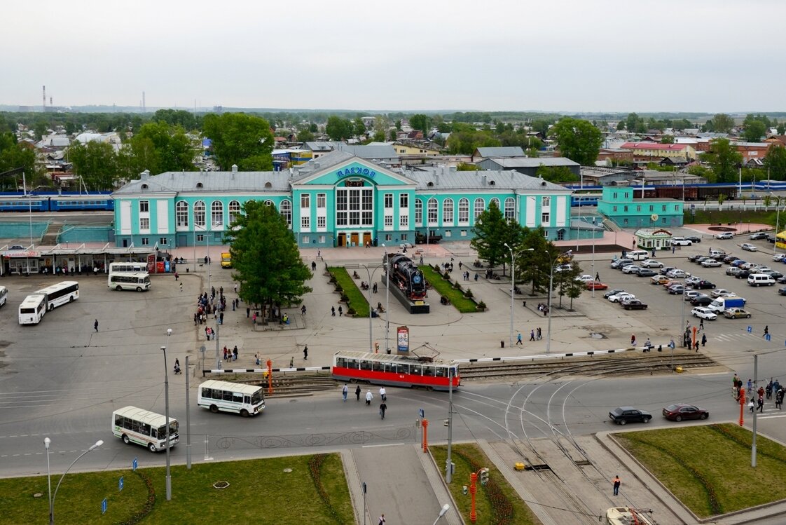 Вокзальная площадь г.Кемерово
