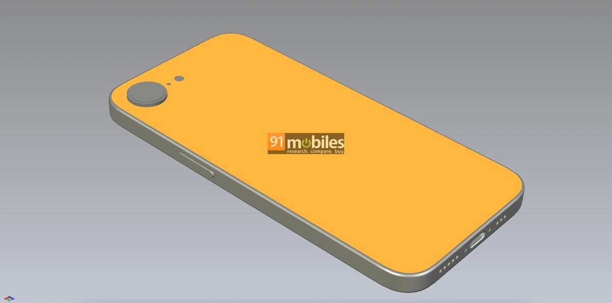    iPhone SE 4 показали на CAD-рендерах со всех сторон
