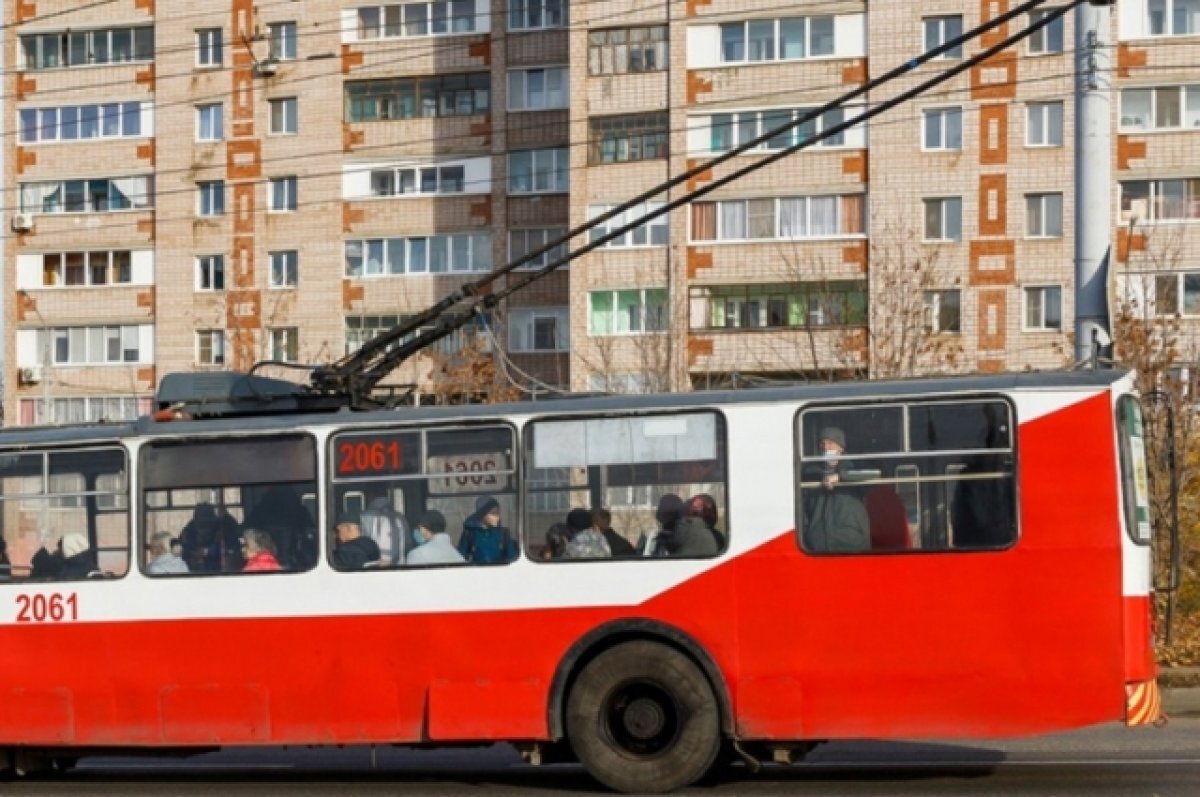 Карта троллейбусов ижевск