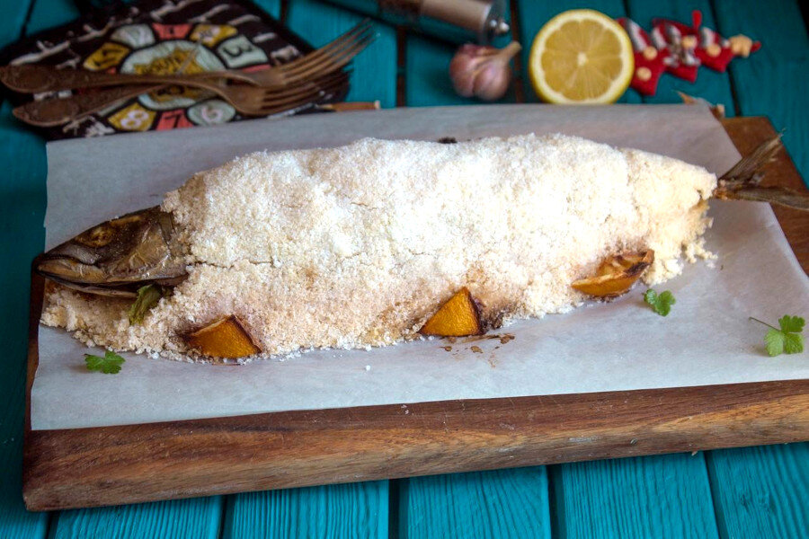 Рыба в соли