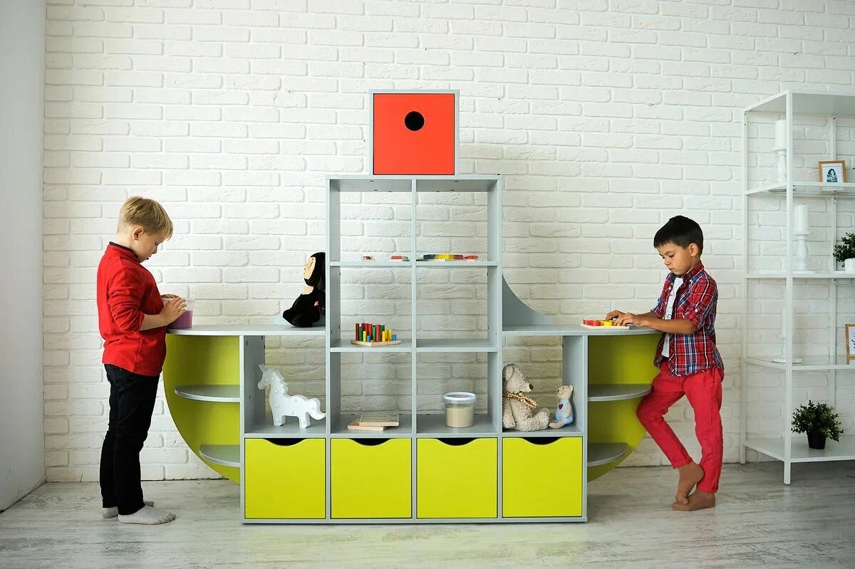 Стеллаж для игрушек «Кораблик» Источник: prioritet1.com Реклама. Рекламодатель ИП Дмитриев Д.В. ИНН 212408237001