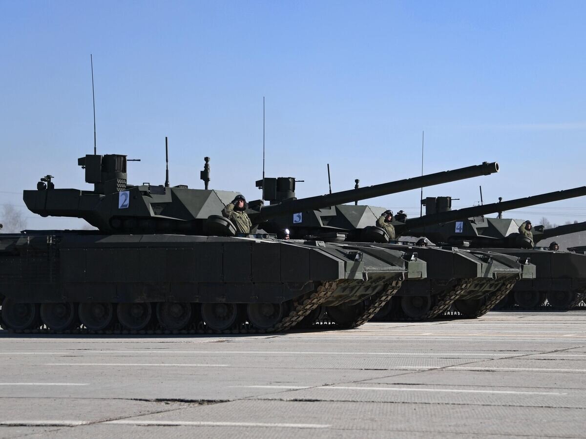    Танки Т-14 "Армата"© РИА Новости / Григорий Сысоев