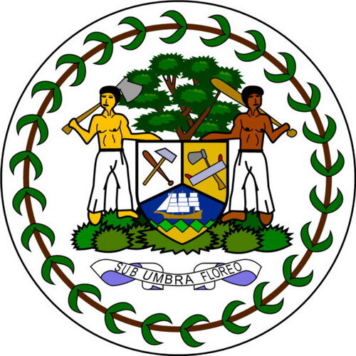 Источник: http://ostranah.ru/belize/coat_of_arms.php
