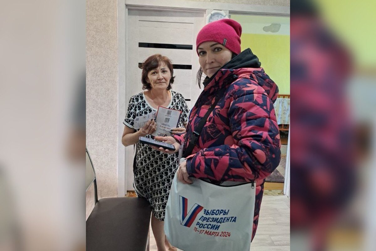  📷    Выборы Президента России. Избирательные комиссии обошли 93% домовладений оренбуржцев Марина Шарт