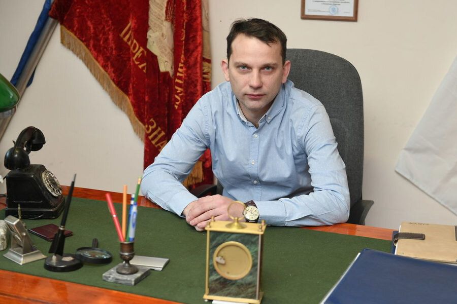 Председатель Карельского отделения ДОСААФ В. Таборов