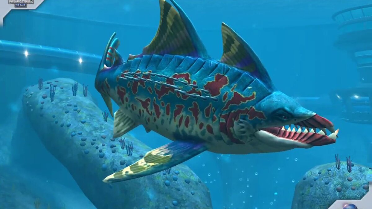 Эдест - является акулой необычной. его челюсти словно пилы явно выделяются на общем фоне