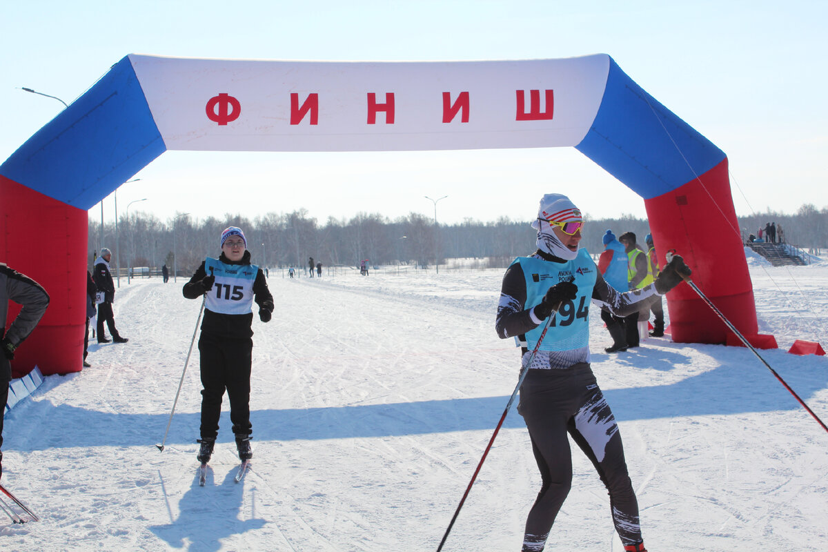 модные все-таки лыжники