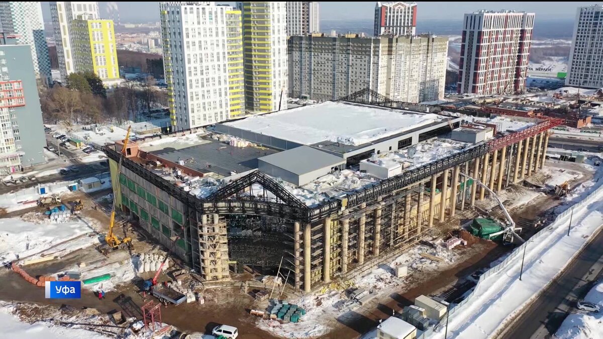    Дворец борьбы в Уфе сдадут в конце лета