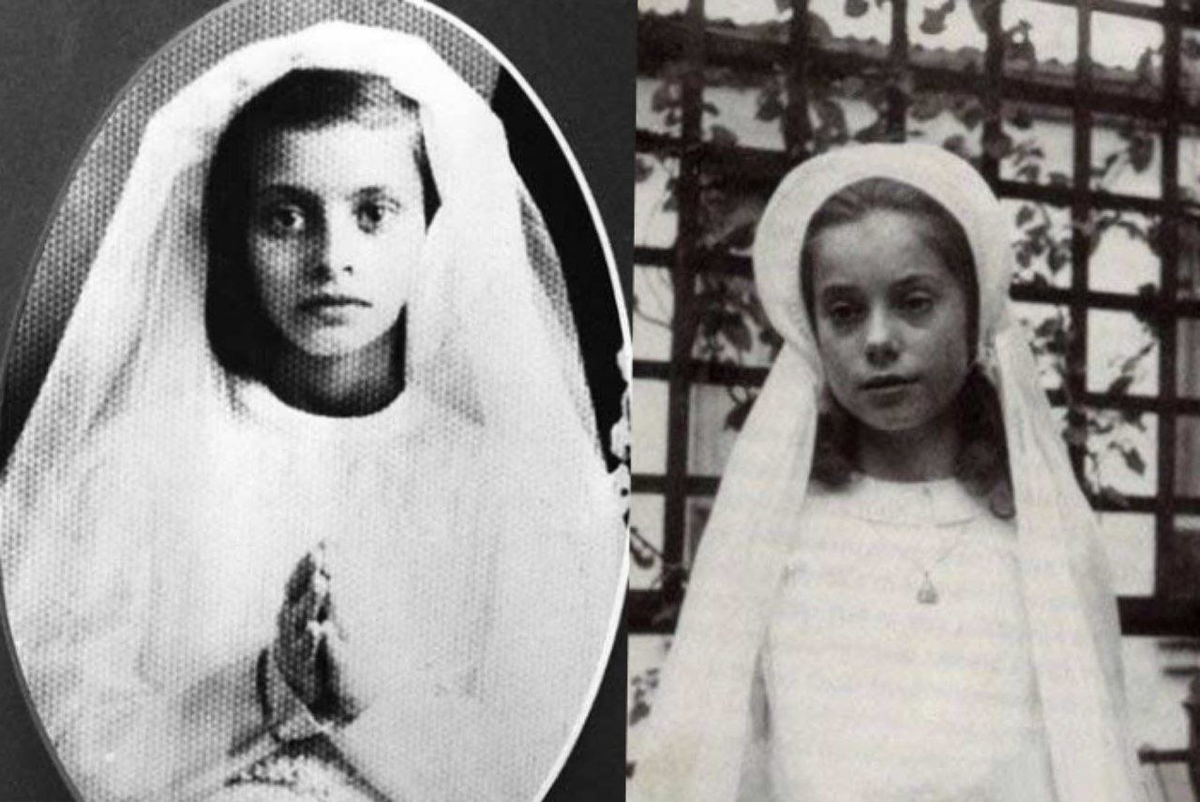 Софи Лорен в детстве.