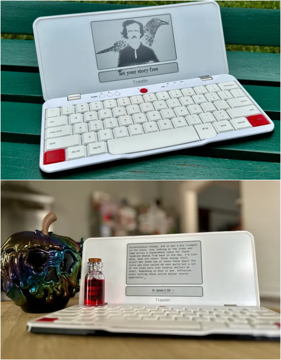 "Freewrite Traveler - это уникальный инструмент для письма, который помогает вам составлять тексты. Но это нишевый продукт для очень специфической аудитории, и у него высокая цена".