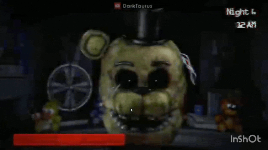 Скример Голден Фредди