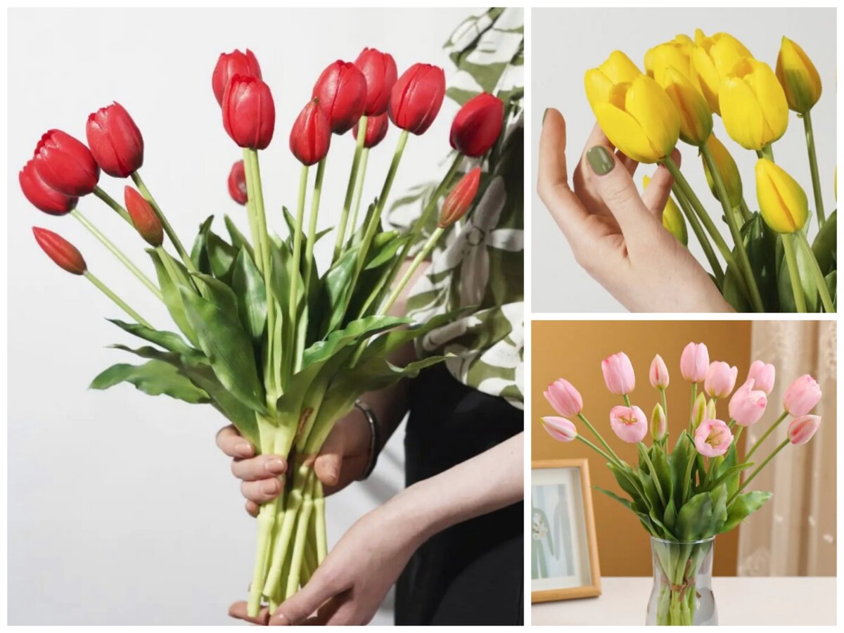 Тюльпаны для интерьера