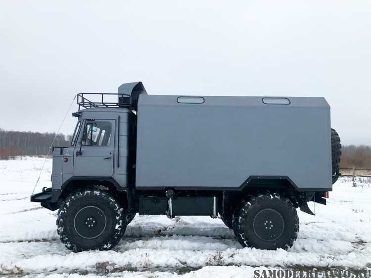 Мужики своими руками сделали из ГАЗ-66 вездеход круче, чем Hummer. Он проедет везде